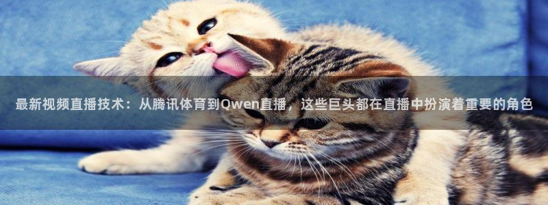 360体育直播频道：最新视频直播技术：从腾讯体育到Qwen直播，这些巨头都在直播中扮演着重要的角色